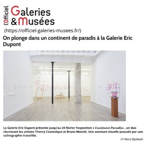 L'officiel Galeries & Musées  